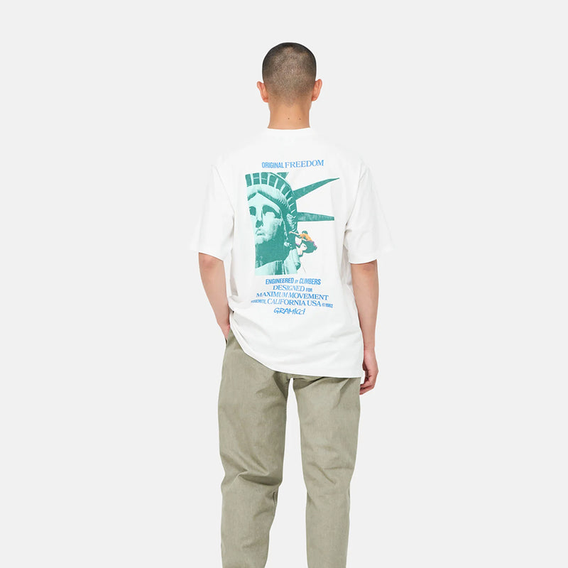 Gramicci - T-Shirt Liberty - Blanc