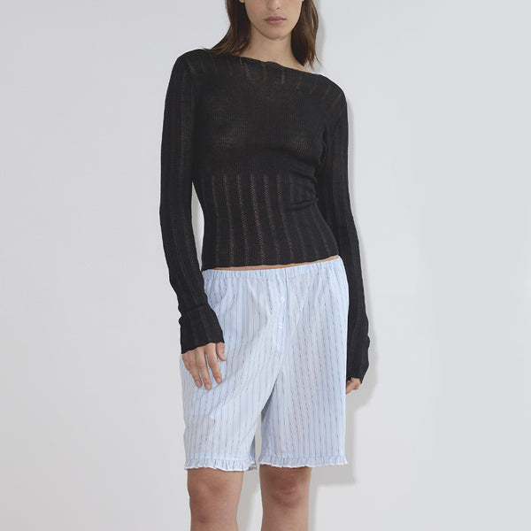 Deiji Studio - Top Open Work - Noir