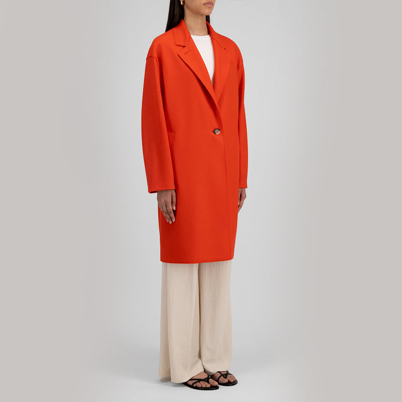 Harris Wharf London - Manteau Oversize - Rouge