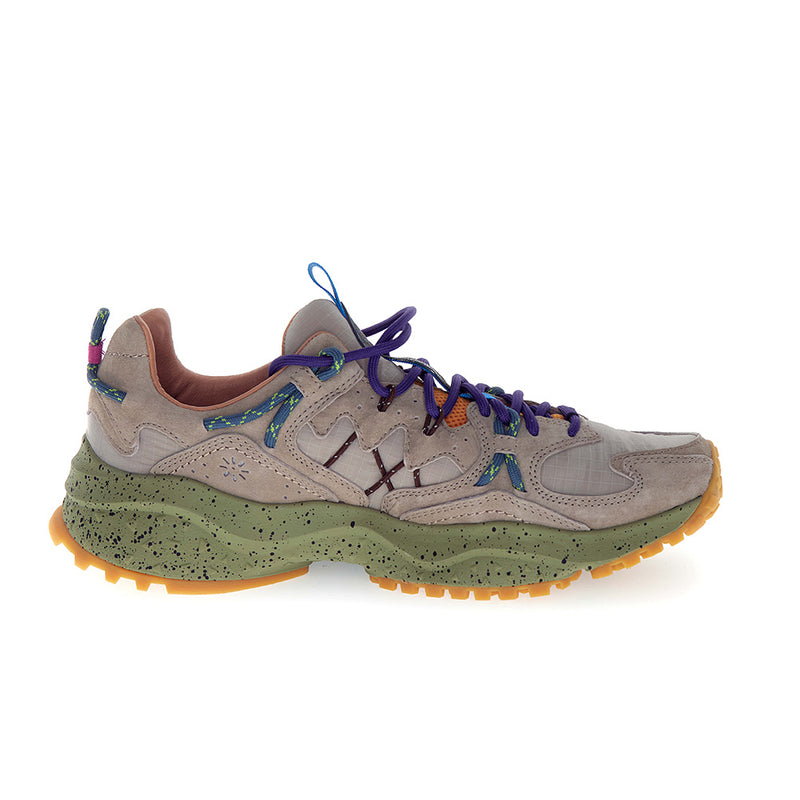 Flower Mountain - Baskets Yamabushi Uni Suede Nylon - Gris bleu