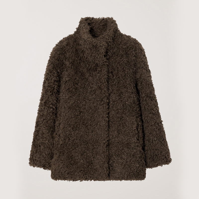 Dunst - Veste Vegan Fur - Marron