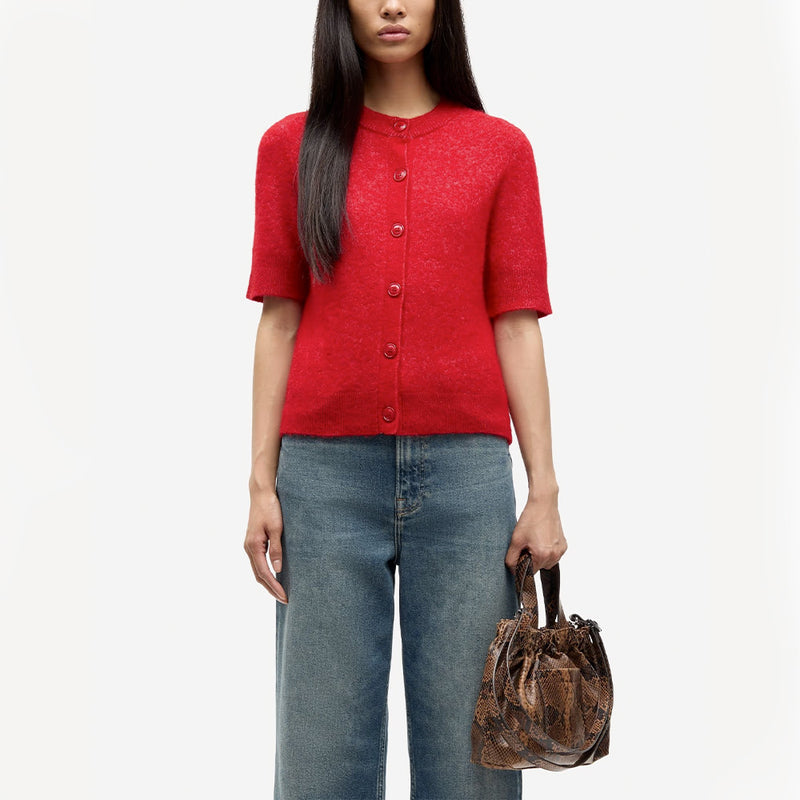 Samsoe Samsoe - Cardigan Sanoura - Haute Red