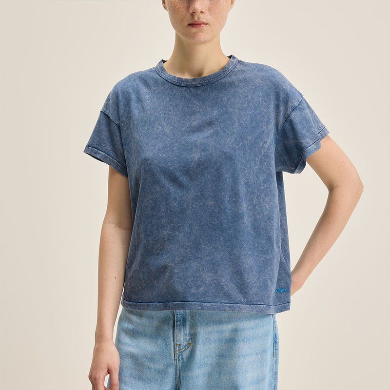 Bellerose - T-shirt Foqui - Bleu