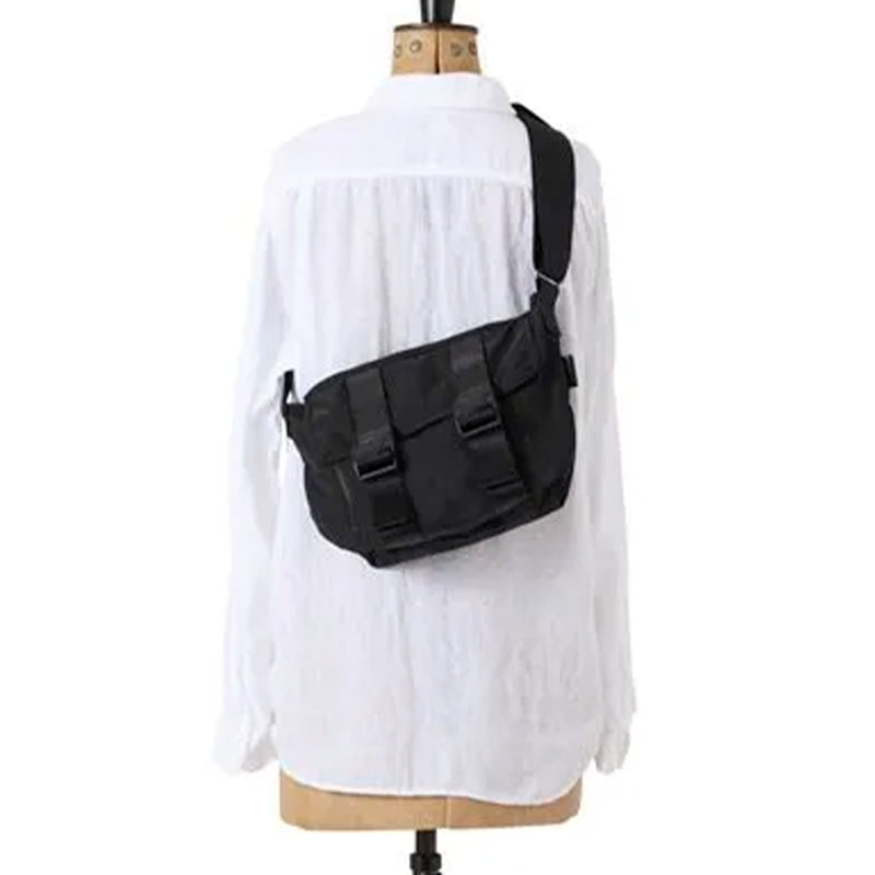 Amiacalva - Sac Garbadine Messenger Bag - Noir
