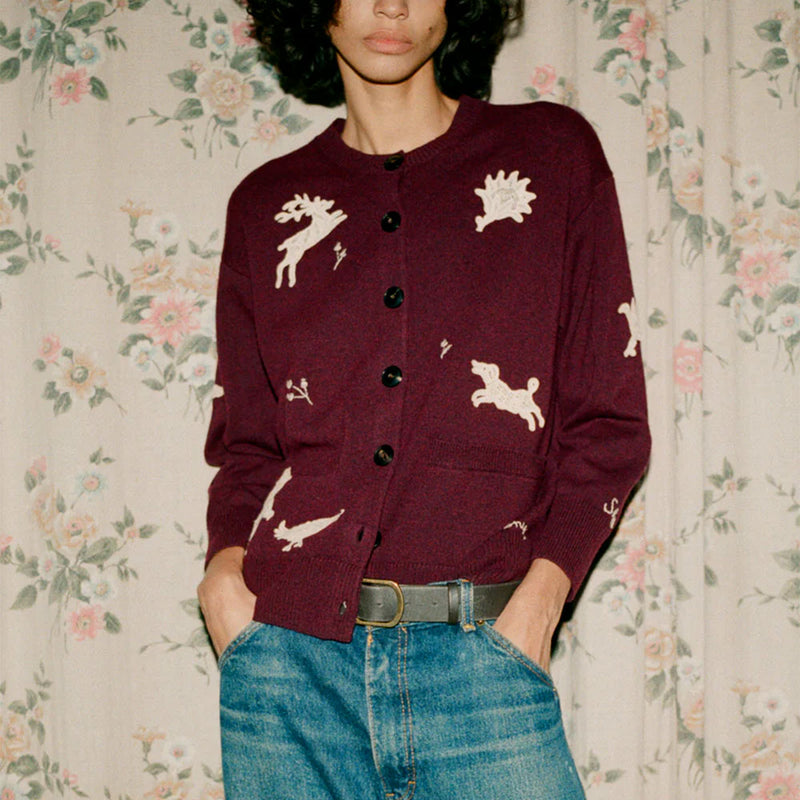 Sea NY - Cardigan Mika - Bordeaux