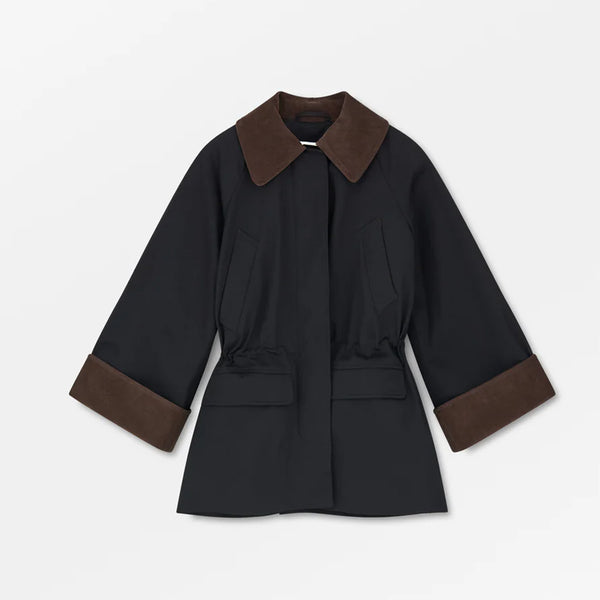 Skall Studio - Veste Gaby - Noir & Marron