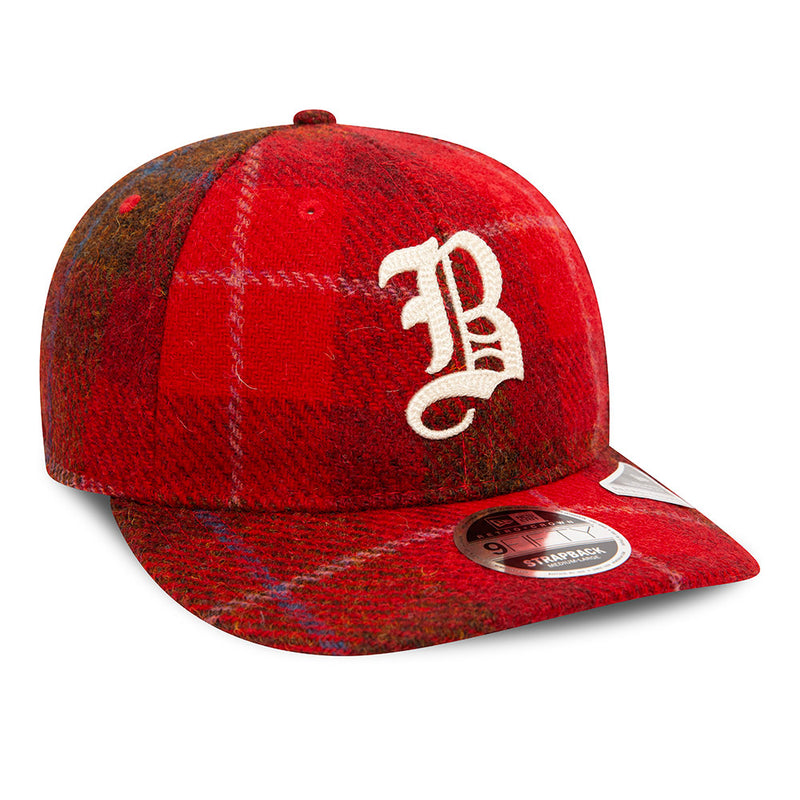 New Era - Casquette MLB Harris Tweed 9Fifty RC - Rouge