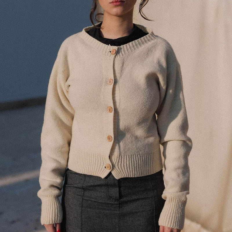 Baserange - Cardigan Tier - Sand