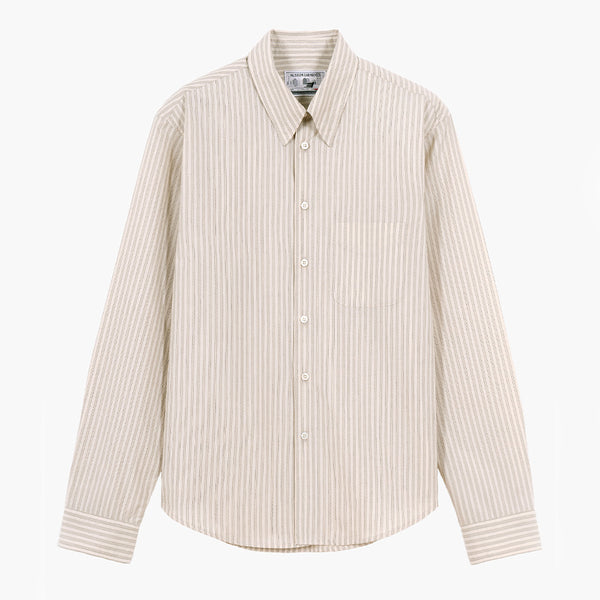 Museum Garments - Chemise Corporate - Vanille & Gris