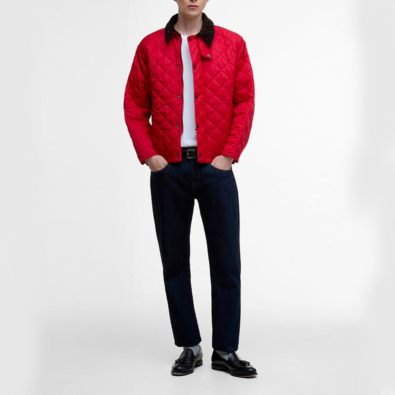 Barbour - Veste Transport Quilted - Rouge
