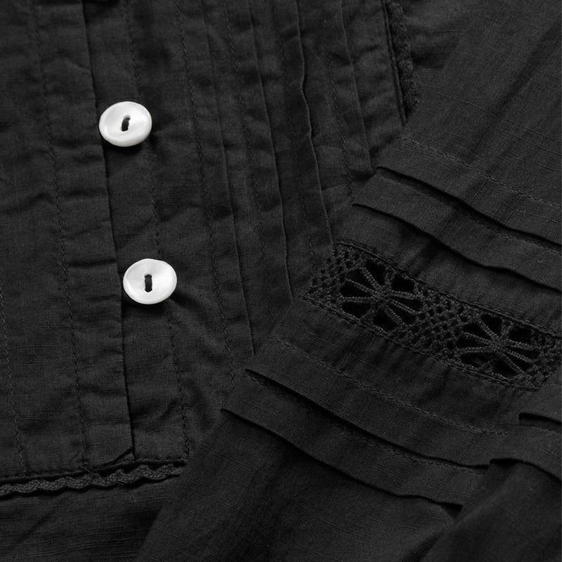 Skall Studio - Robe Leaf - Noir