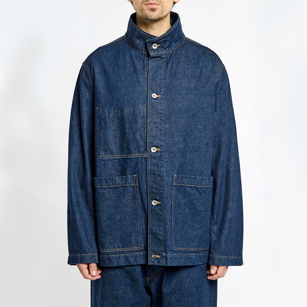 Studio Nicholson - Veste District Denim - Bleu Indigo Wash