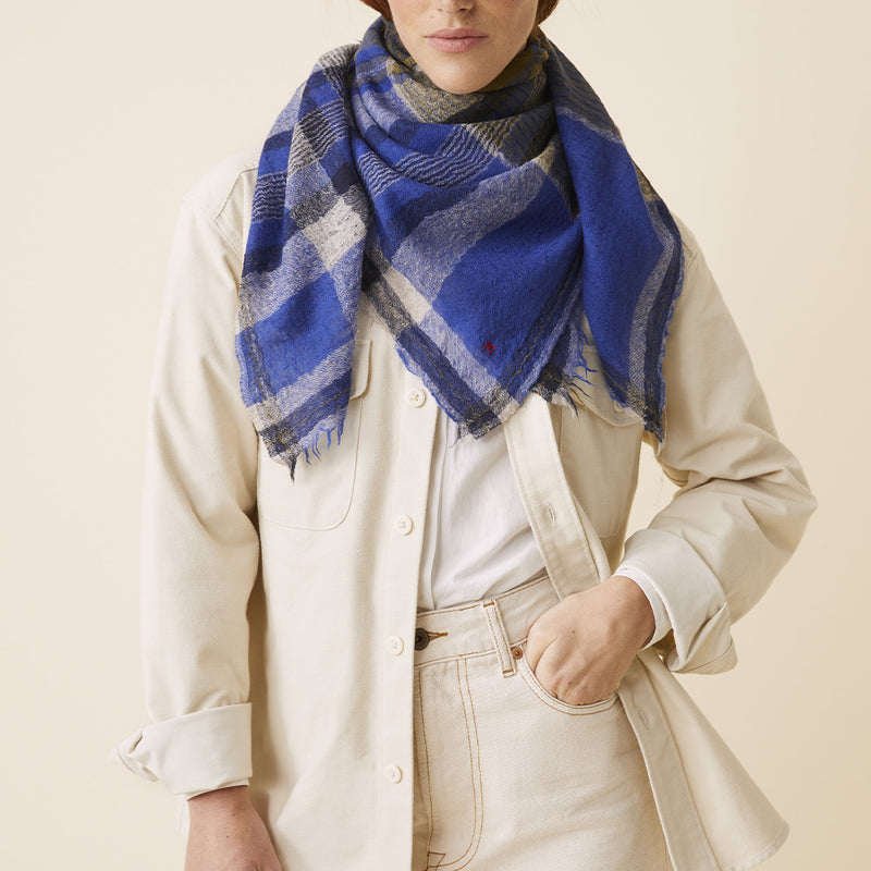 Moismont - Foulard n°752 - Royal Blue