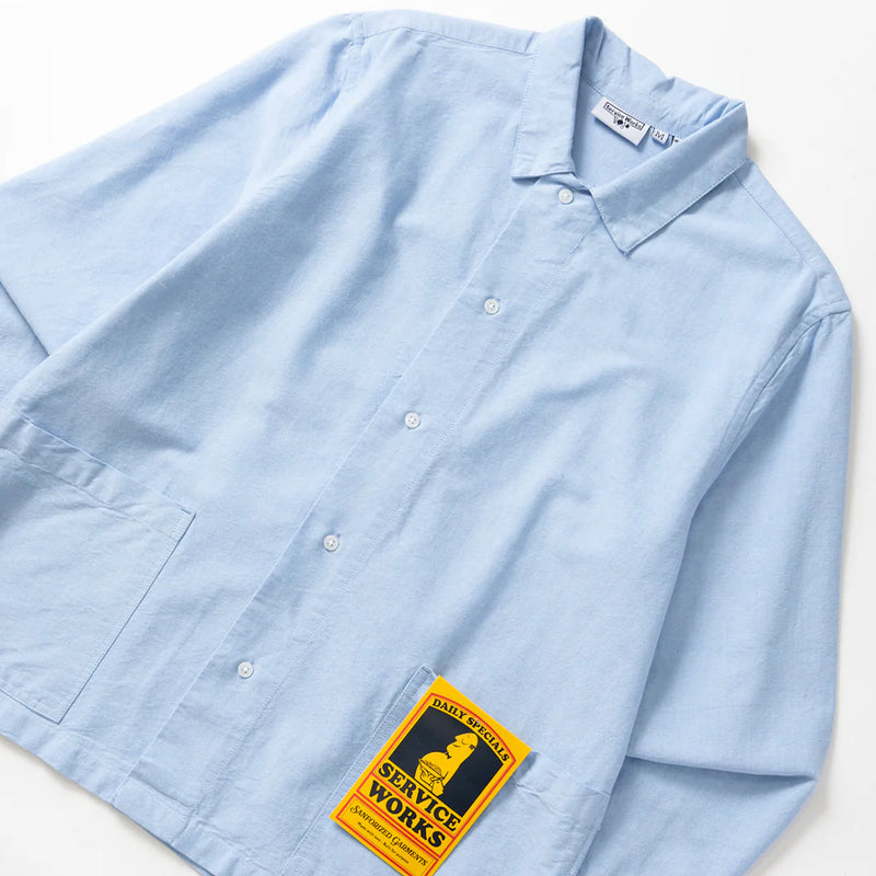 Service Works - Chemise Waiter - Bleu Oxford