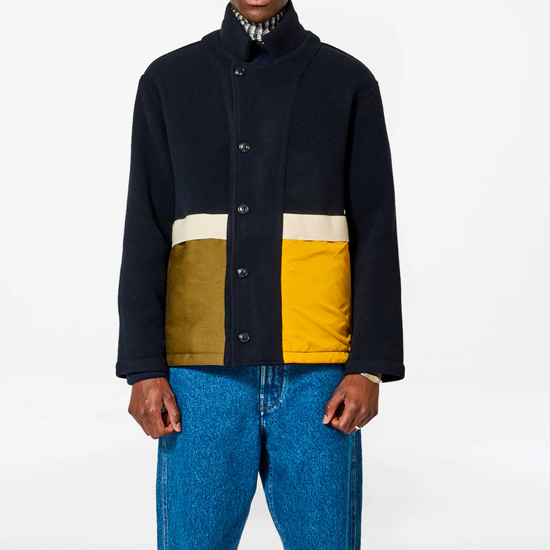 Homecore - Veste Swit Wool - Marine Foncé