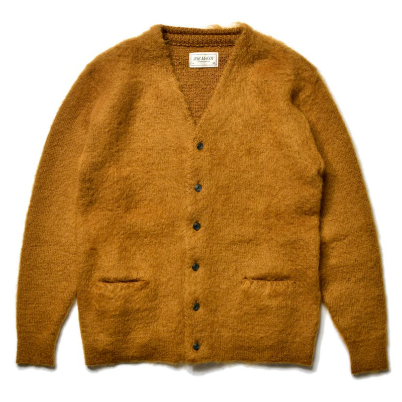 The real McCoys - Cardigan Mohair - Moutarde