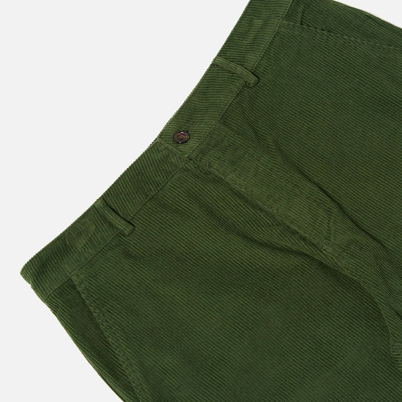 Universal Works - Pantalon Military Chino - Vert