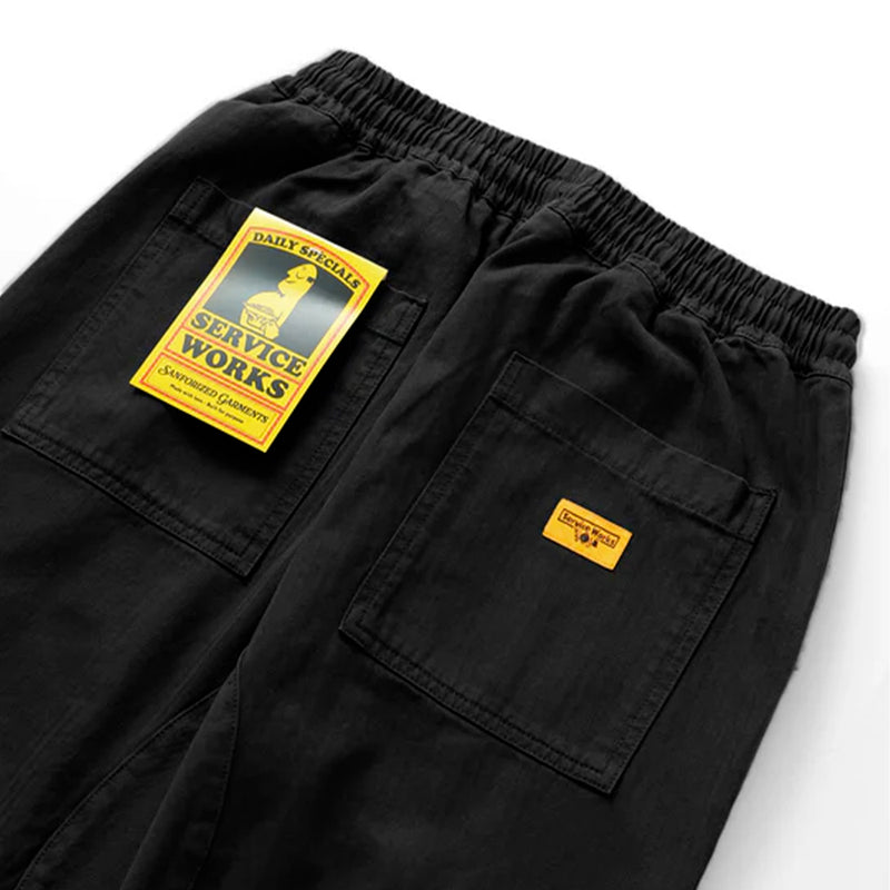 Service Works - Pantalon à chevrons - Noir