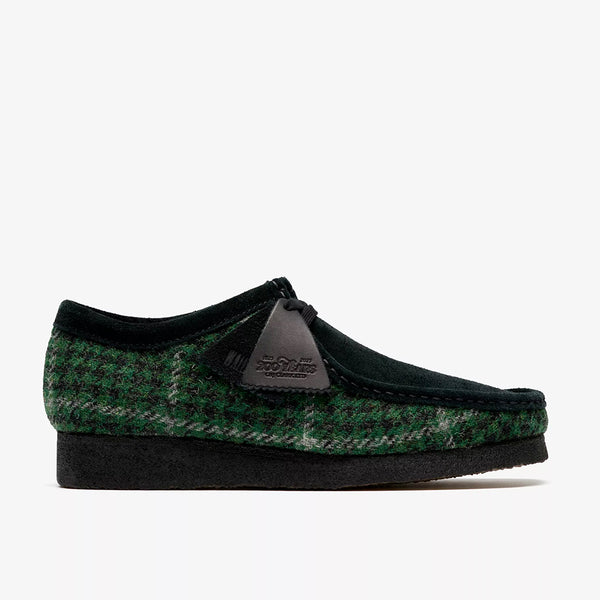 Clarks - Wallabee - Vert Tweed