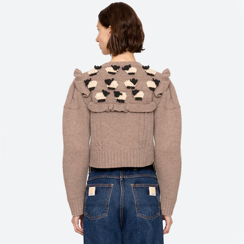 Sea NY - Cardigan Benny - Oatmeal