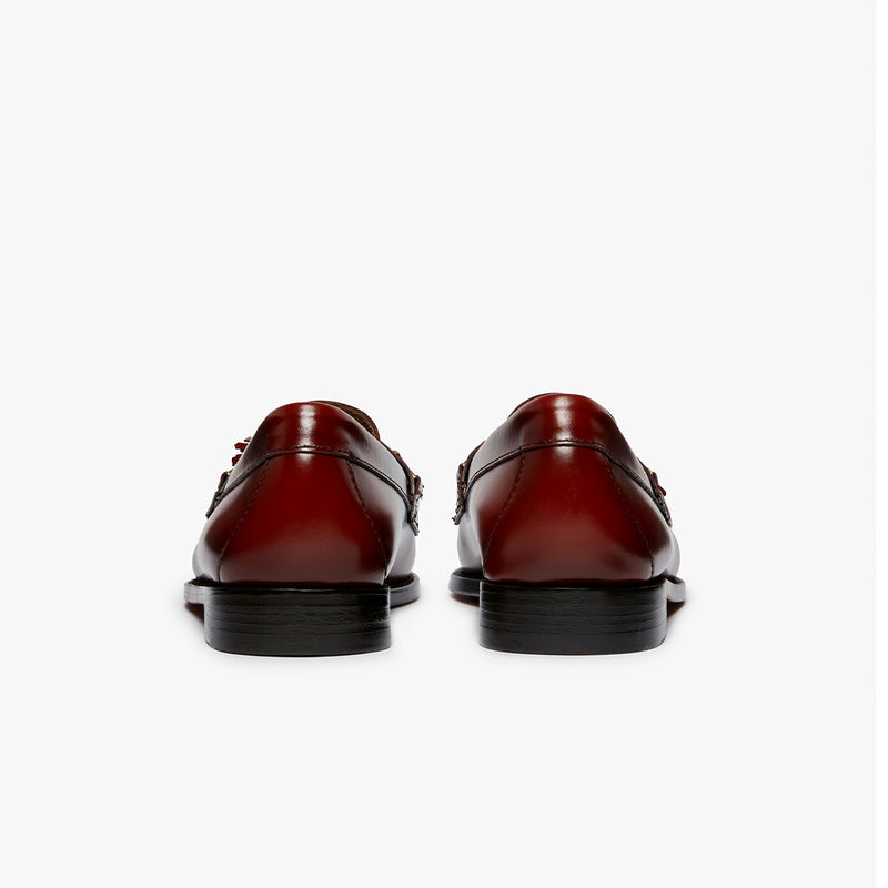 GH Bass - Mocassins Tetra Tassel - Cognac