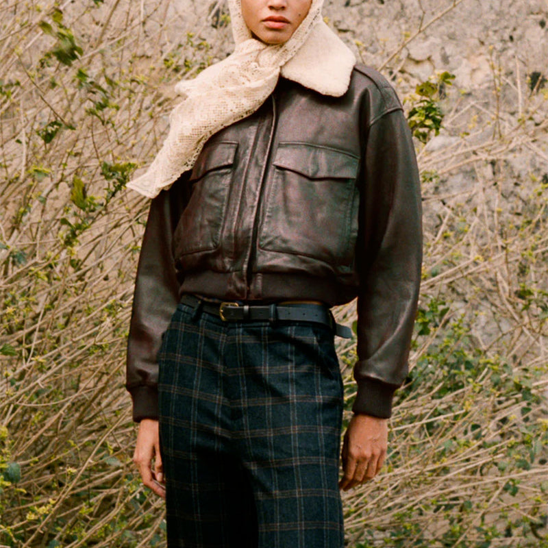 Sea NY - Bomber Aviateur Lenoir - Chocolat
