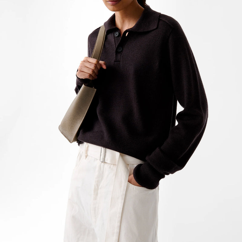 Studio Nicholson - Maille Sark - Noyer