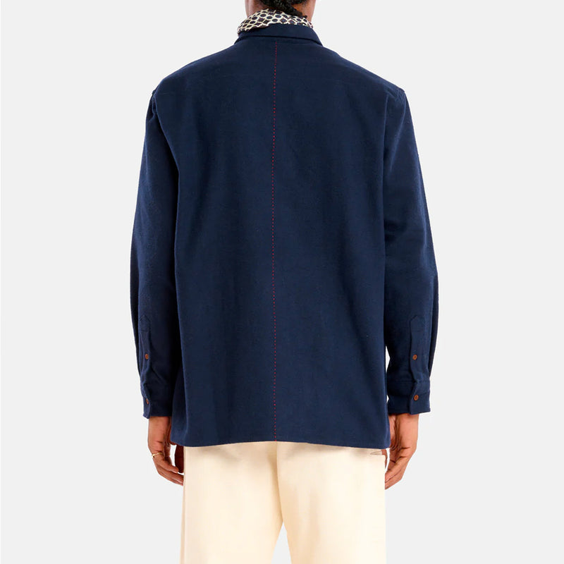 Homecore - Chemise Shadow Barrow - Marine