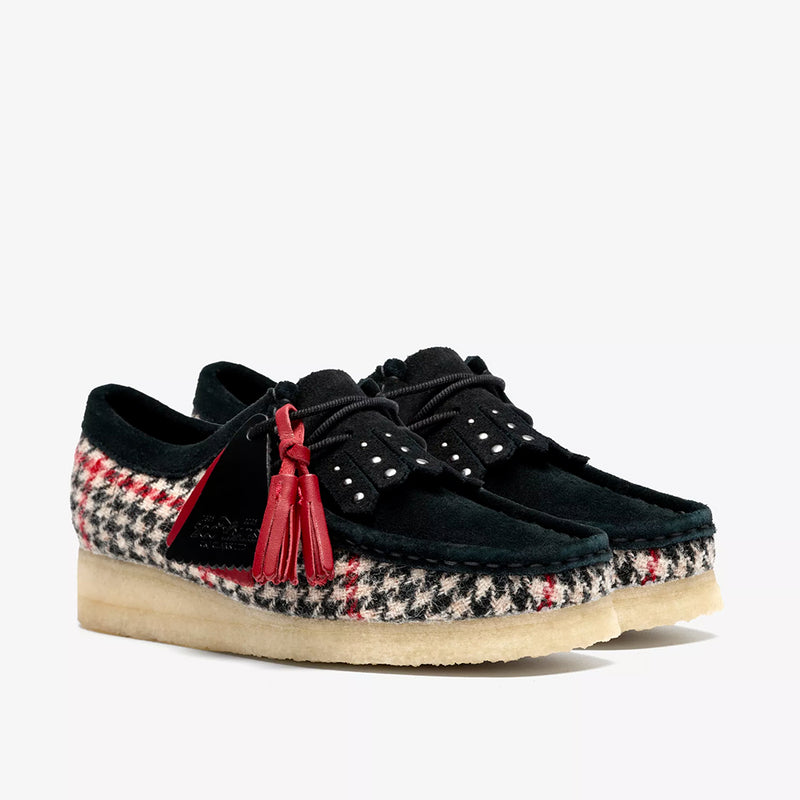 Clarks - Wallabee - Noir Tweed