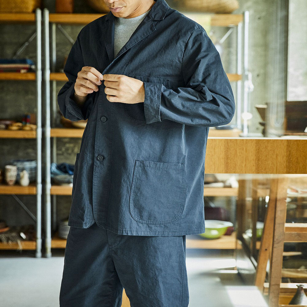 OrSlow - Simple Light Jacket - Black – Merci Paris