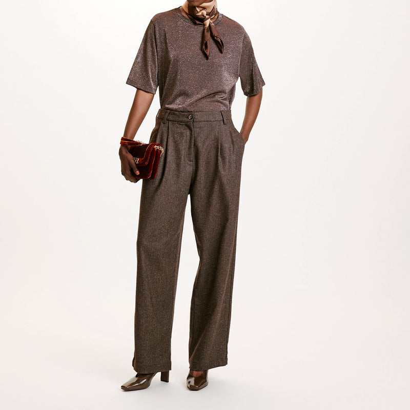 Momoni - Pantalon Adam - Marron