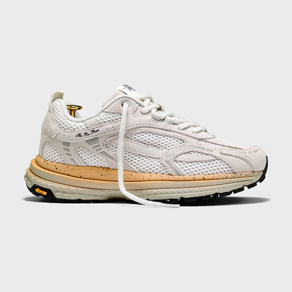 Mercer - Baskets The Re Run Vibram Nubuck - Crème