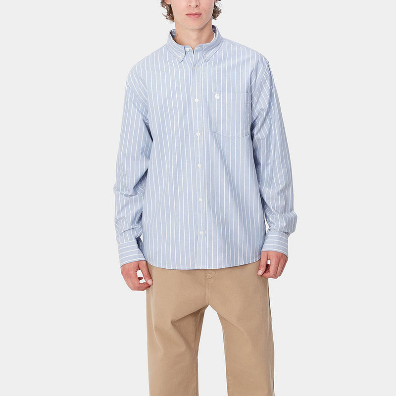 Carhartt WIP - Chemise Dowlen - Bleu