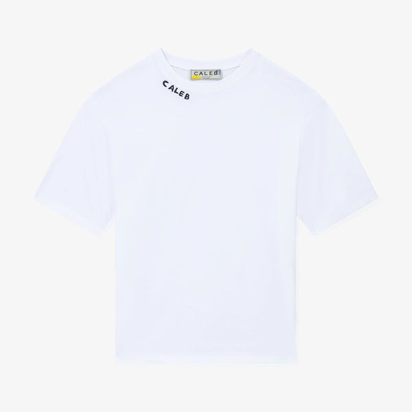 Caleb - T-shirt oversize - Blanc