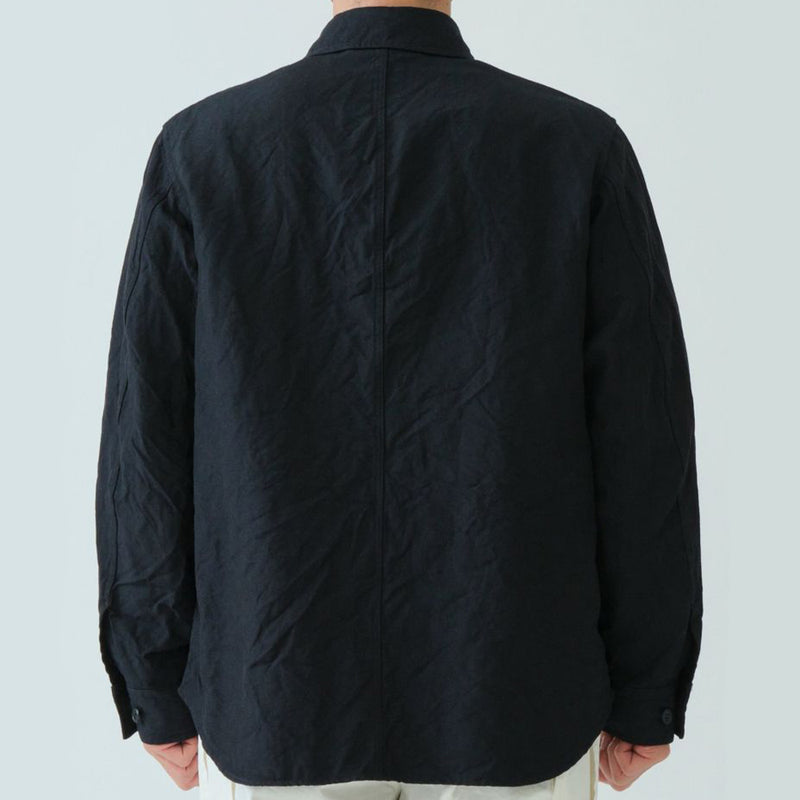 Sage de Cret - Veste Chemise Oxford - Marine