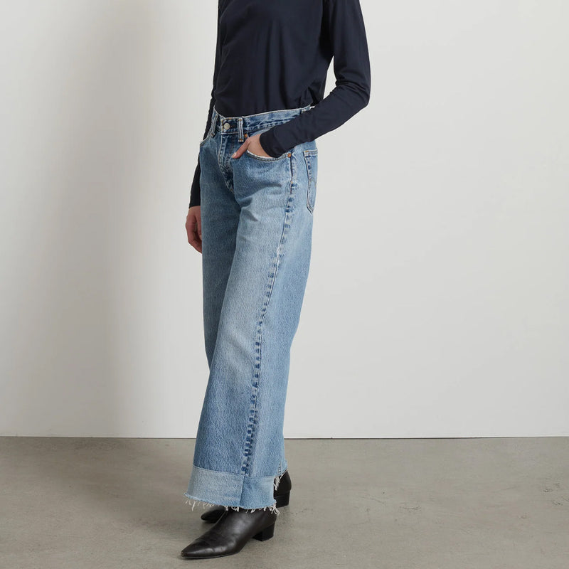 B Sides - Jeans Reworked Culotte - Vintage Indigo