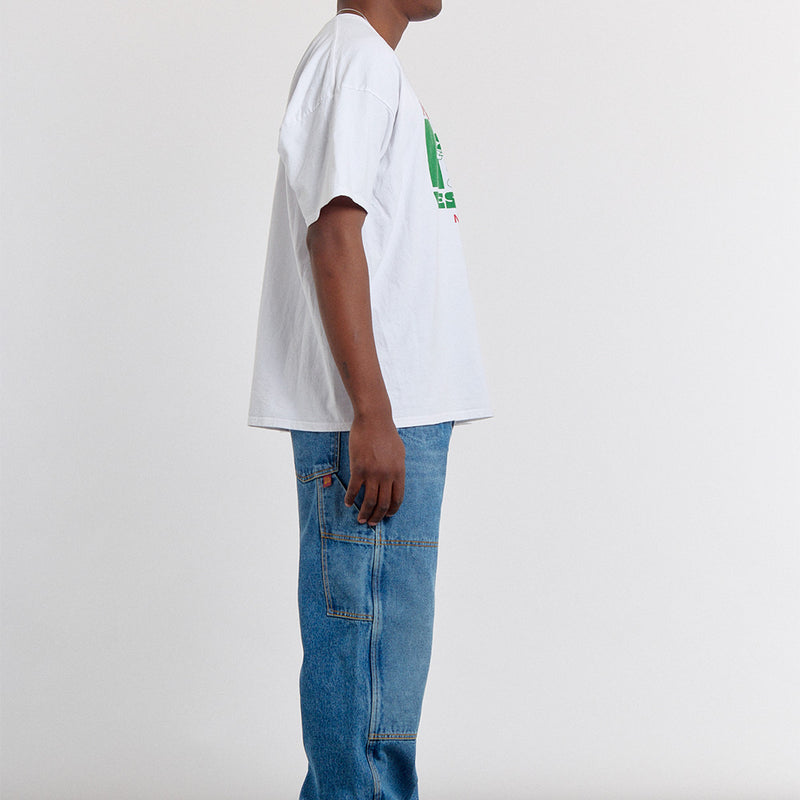Wild Donkey - T-Shirt Vesuvio - Blanc