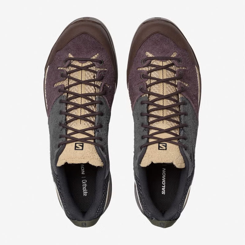 Salomon - Baskets X-ALP Suede - Violet Plum & Gris Iron