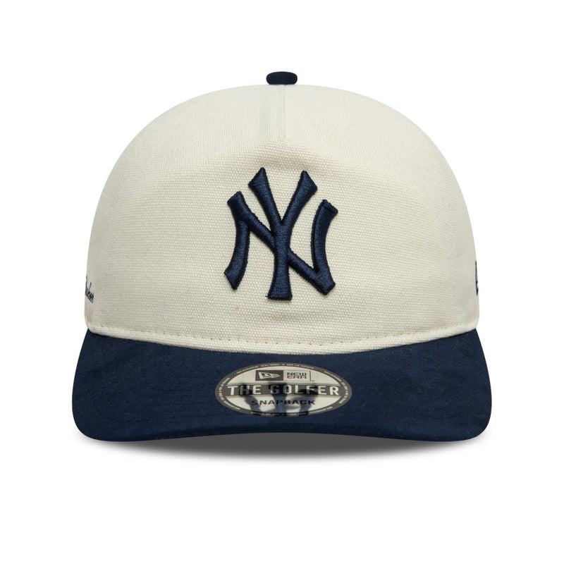 New Era - Casquette Golfer NY Yankees - Beige Clair