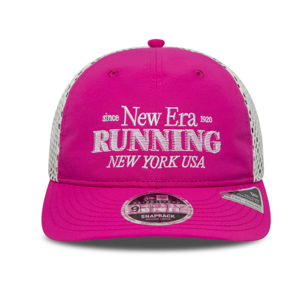 New Era - Casquette 9 Fifty Retro Running - Rose