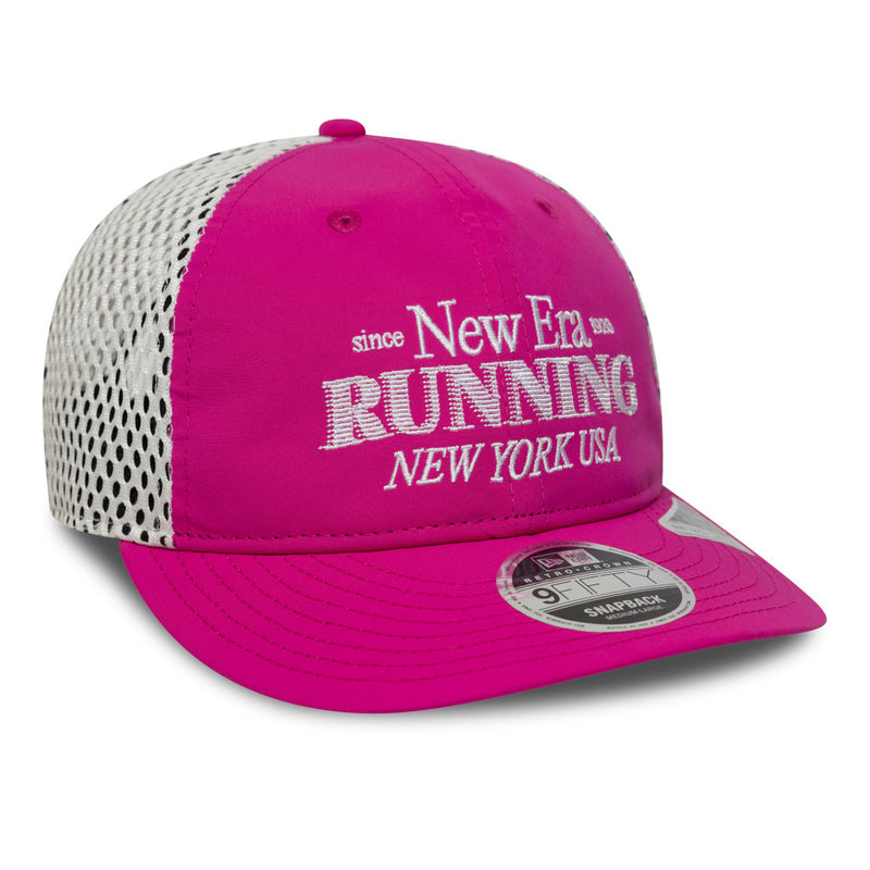New Era - Casquette 9 Fifty Retro Running - Rose