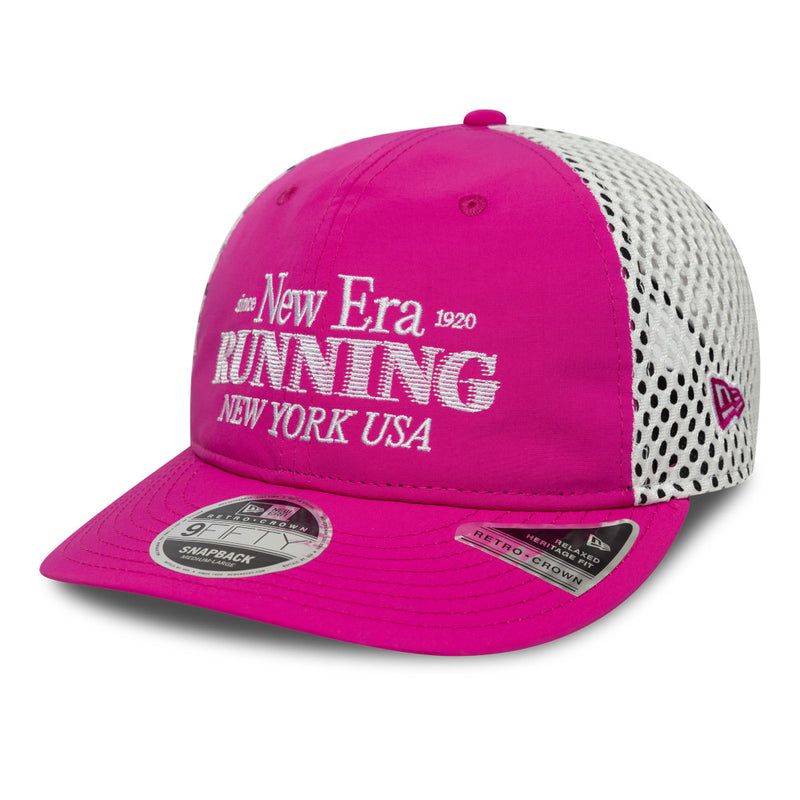 New Era - Casquette 9 Fifty Retro Running - Rose