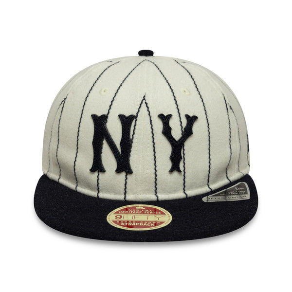 New Era - Casquette 9FIFTY Retro Crown NY Yankees Heritage - Blanc