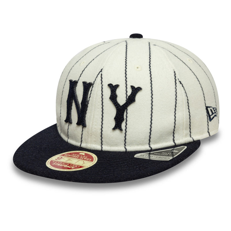 New Era - Casquette 9FIFTY Retro Crown NY Yankees Heritage - Blanc