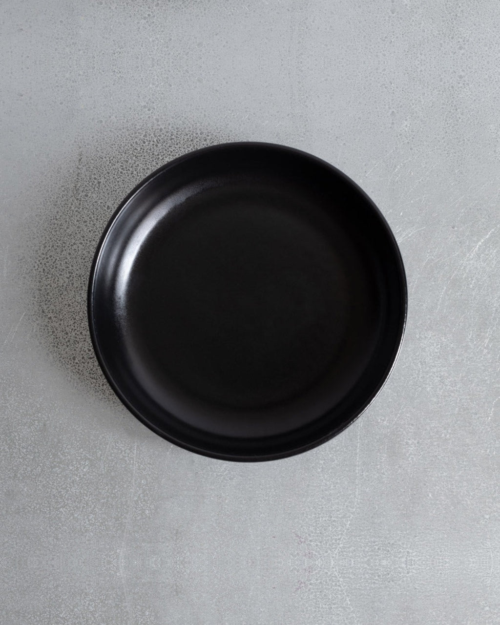 Merci - Fine stoneware soup plate - Liquorice