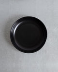Merci - Fine stoneware soup plate - Liquorice
