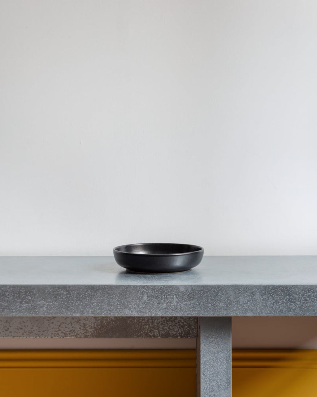 Merci - Fine stoneware soup plate - Liquorice