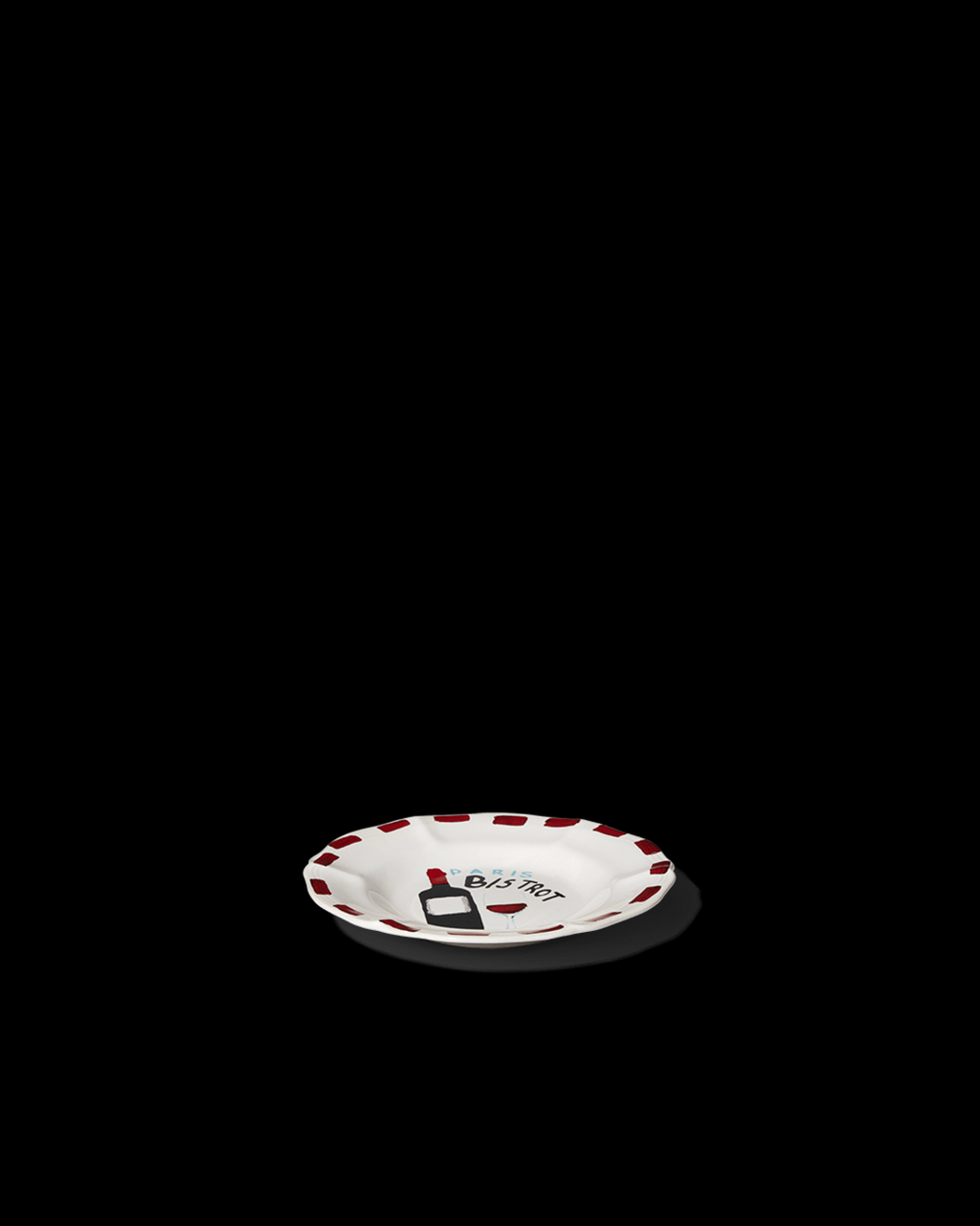 Merci - Earthernware plate - Bistrot