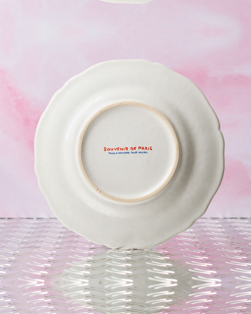 Merci - Earthernware plate