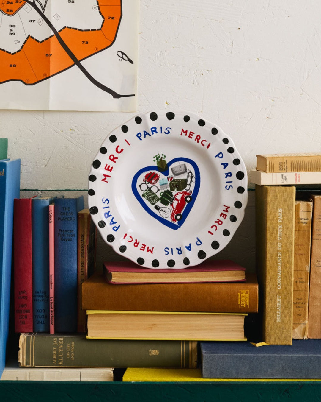 Merci - Earthernware plate